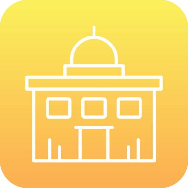 Benzersiz yapı vektörü simgesi