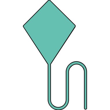 renk kağıdı kesimi simgesi