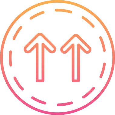 Ok simgesi simgesi tasarımı