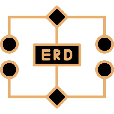 Dijital ve modern için altın vektör simgesi