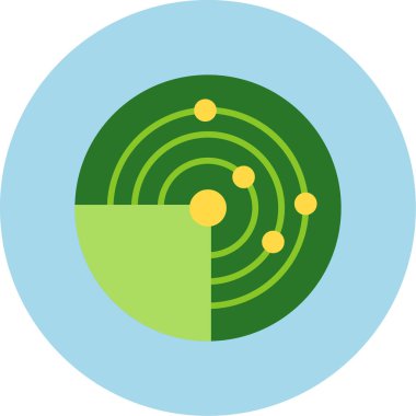 Düz şekilli toprak ikonu