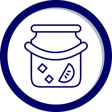 Gıda simgesinin vektör illüstrasyonu