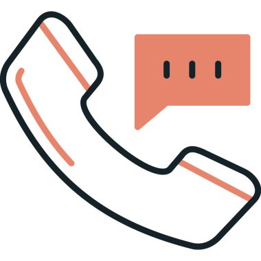 Telefon var. Basit resimleme