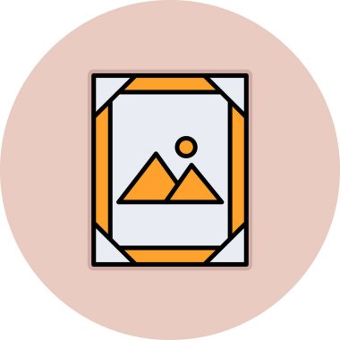 Pusula simgesinin vektör illüstrasyonu