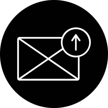 e- posta simgesi, vektör illüstrasyonu