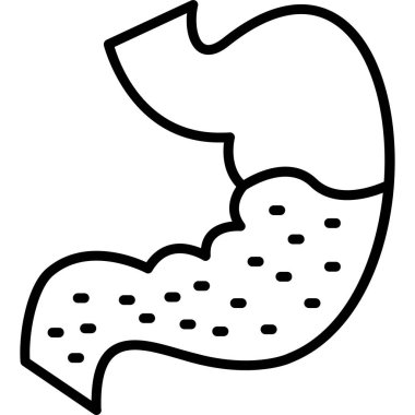 Yemek. Web simgesi basit illüstrasyon