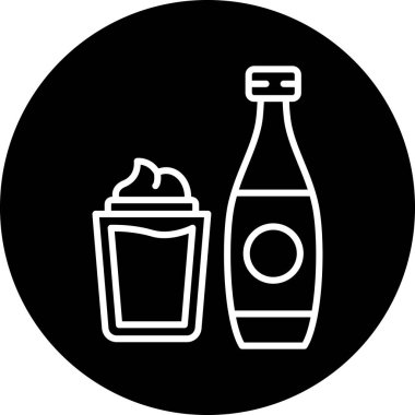 Gıda simgesinin vektör illüstrasyonu