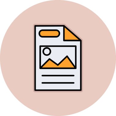 Web sayfası simgesi, vektör illüstrasyonu