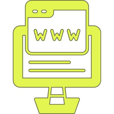 Web tasarım simgesi, vektör illüstrasyonu