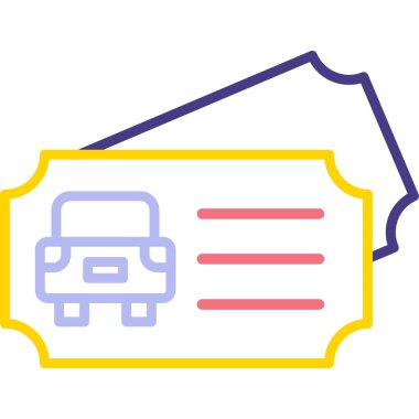 harita simgesi vektör illüstrasyonu