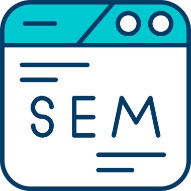 Web tasarım vektör illüstrasyon simgesi