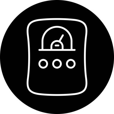 kilit simgesi, vektör illüstrasyonu