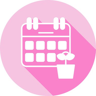 Takvimin vektör illüstrasyonu