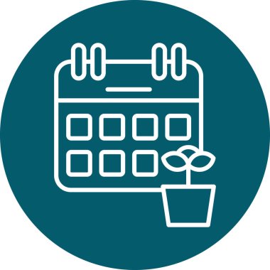 Modern simgenin vektör illüstrasyonu