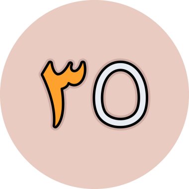 O harfinin simgesi düz biçimli