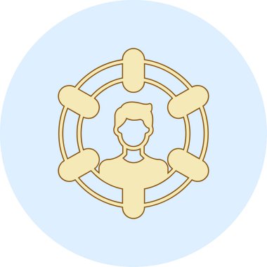 seo modern simgesinin vektör illüstrasyonu