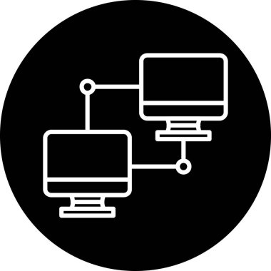 Seo simgesinin vektör illüstrasyonu