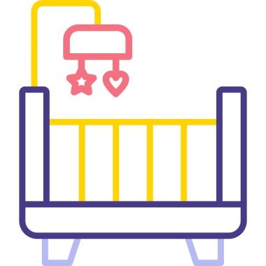 Bebek odası. Basit tasarım