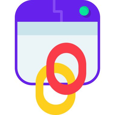Çanta. Web simgesi basit illüstrasyon