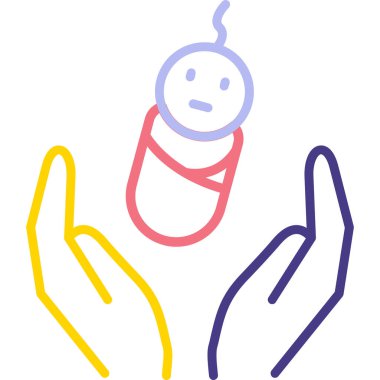 Vektör illüstrasyonu, simge ögesi arkaplanı