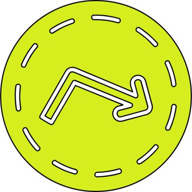 Golf topu ikonu. Ana hatlı golf topu vektör rengi düz izole