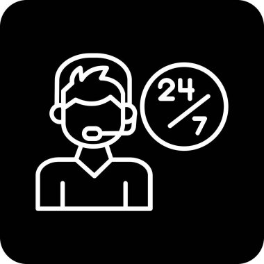 Müşteri hizmet simgesi tasarım