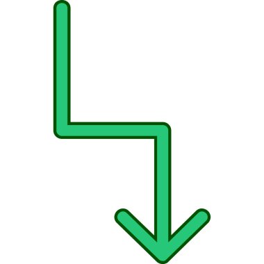 ok işareti vektör simgesi