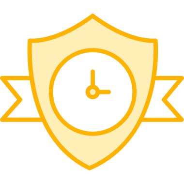 Kolayca düzenleyebilen veya düzenleyebilen Saat Vektörü simgesi