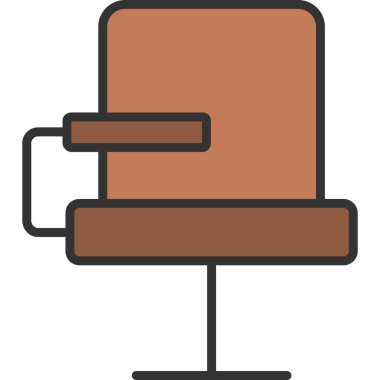 mobilya kutsal kişilerin resmi, vektör çizim