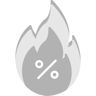 ateş vektör illüstrasyonu