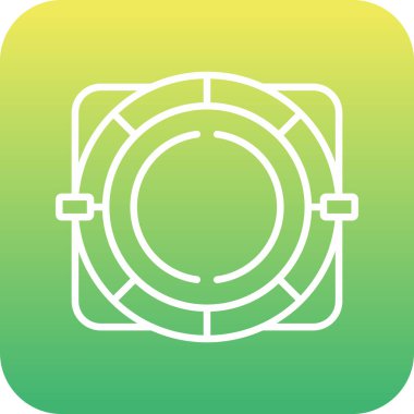 Modern simgenin vektör illüstrasyonu