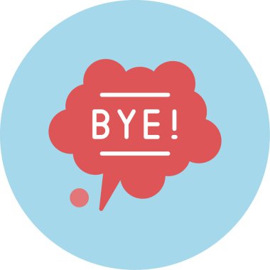 konuşma kabarcığı vektör çizimi