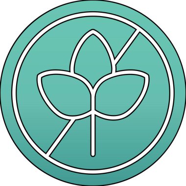 çiçek simgesi vektör illüstrasyonu