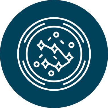 Benzersiz para vektör simgesi