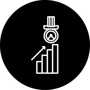 seo modern simgesinin vektör illüstrasyonu