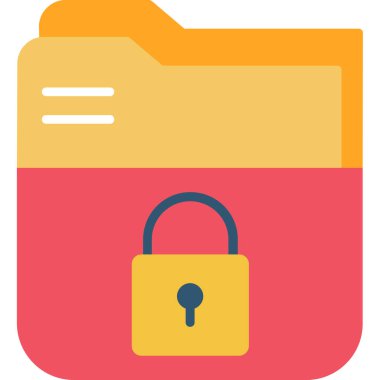 ikon vektör illüstrasyonunu kilitle