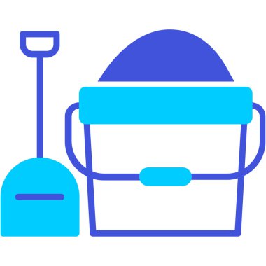 Temizlik. Web simgesi basit tasarım