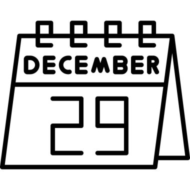 Tek bir takvimdeki 30 Aralık tarihi