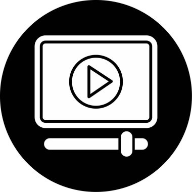 Vektör illüstrasyonu, seo modern simge