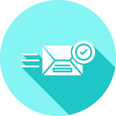 E- posta simgesinin vektör illüstrasyonu