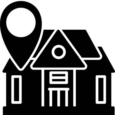 konum haritası konumu simgesi