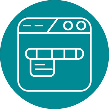 seo modern simgesinin vektör illüstrasyonu,