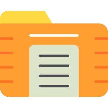 doküman dosya kağıt simgesi doldurulmuş özet biçimi