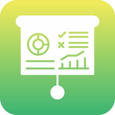 Belge. Web simgesi basit illüstrasyon