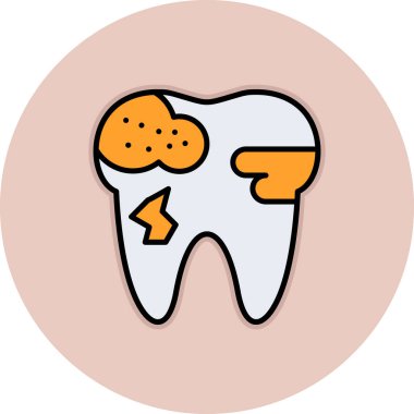 Çizgi film dişinin çizimi