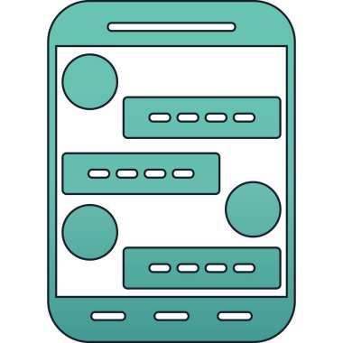 Seo simgesinin vektör illüstrasyonu