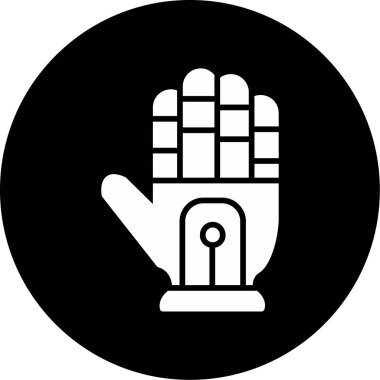 Bir b - modern simgenin vektör illüstrasyonu