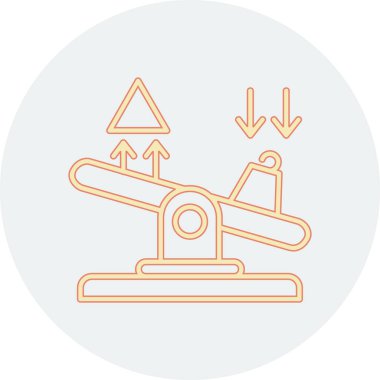 Modern b düzleminin vektör çizimi