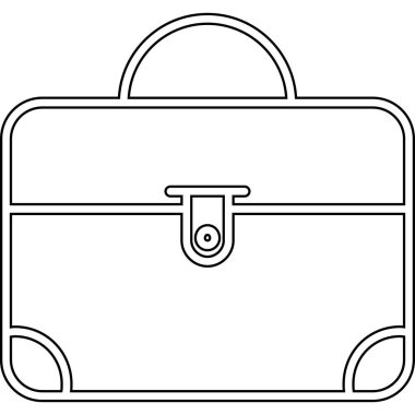 çanta çanta çanta simgesi el çizimi biçiminde