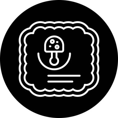 b b simgesinin vektör illüstrasyonu